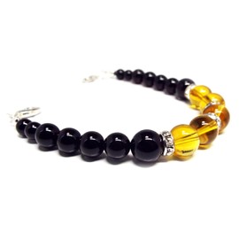 [Sion] Natural Stone Power Stone Cloaks String 和装 Accessories Category: Japanese Clothing Accessories Citrine Onyx