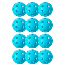 Franklin Sports X-26 Indoor Pickleballs - Indoor Court Pickleball Balls - USA Pickleball (USAPA) Approved Tournament Pickleballs - Pack of 12 Inside Pickleballs - Blue