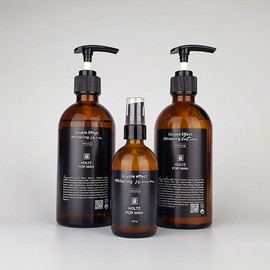 Holtz for Men 4 times more powerful whitening men's skin lotion essence whitening 3-piece set basic cosmetics