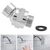 Gasea Shower Head Adapter, 360° Universal Rotating Shower Head Ball