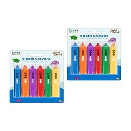 FIRST STEPS BATH CRAYONS 6 PACK