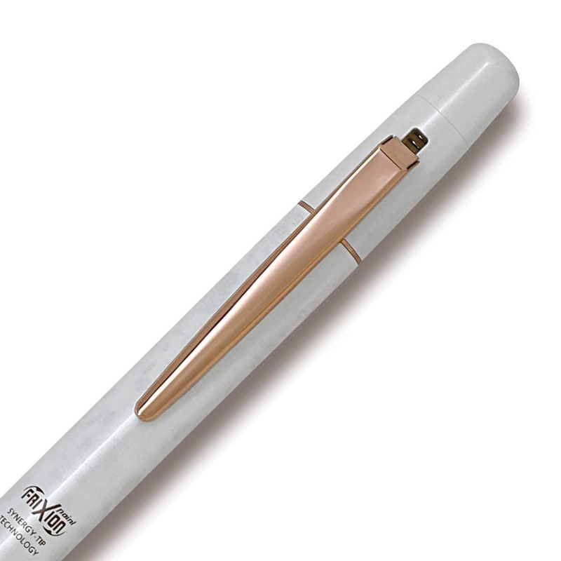 Pilot FriXion Point Knock Biz Marble White LFPK-3SS4-MAW