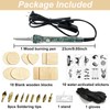 32Pc Wood Burning Kit for Adults Beginners
