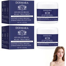DermaraBruise Cream - Bruise Repair & Arnica Cream for Thin Skin Seniors, Vitamin K C and E, Renewal, 4 Oz, Fast-Absorbing, Repairs Bruises Purpura and Sun Damage (2)