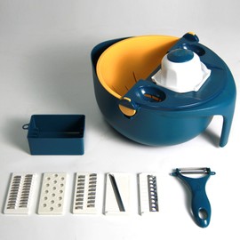 Living Glory Olive Cook Multi Slicer Drain Basket / 리빙글로리 올리브쿡 멀티 채칼 드레인 바스켓