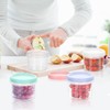Starvortex Pack of 16 Small Tins with Lids Plastic, 300