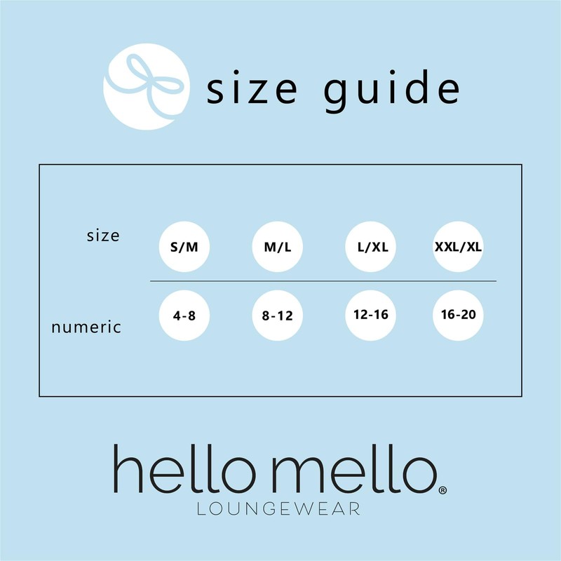 Hello Mello Carried Away Lounge Shorts Womens Soft Relaxed Pajama