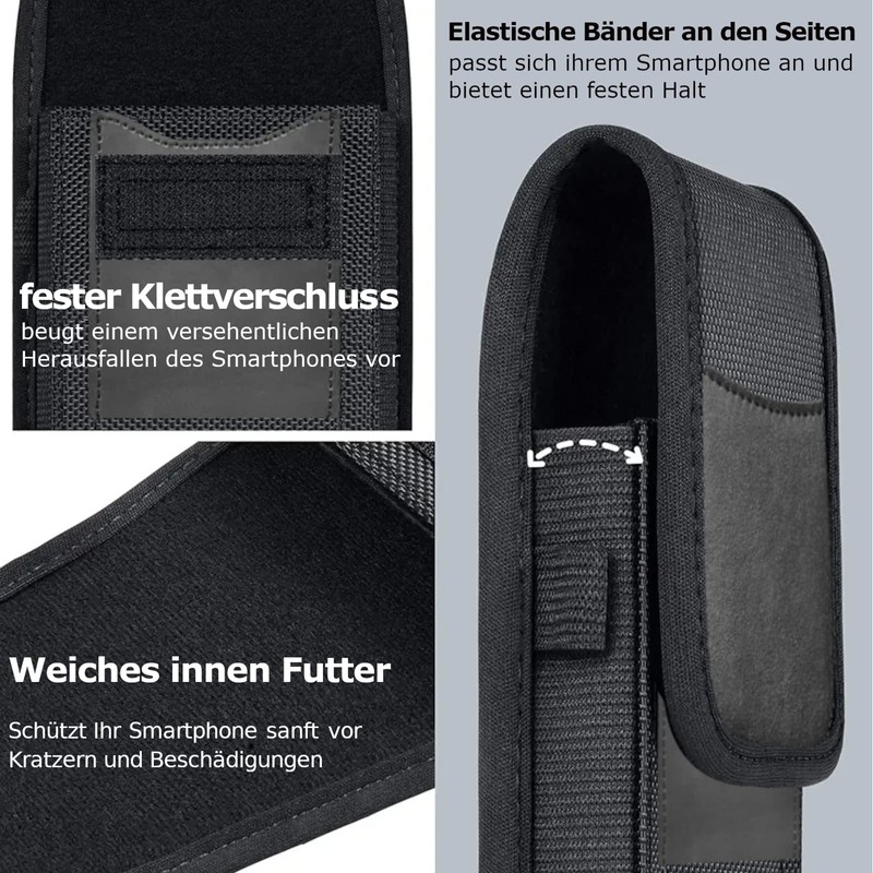 Vertical Hip Belt Bag Suitable for Cubot Kingkong 9 8