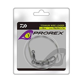 Daiwa Prorex Titanium Wire Leader 20cm 18kg/40lb