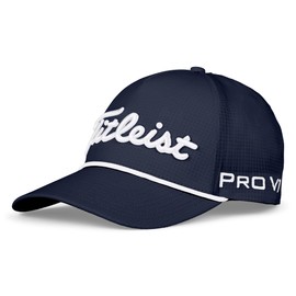 Titleist Men's Standard Tour Rope Golf Hat, Navy/White