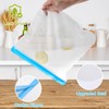 Lerine 6 Pack Reusable Gallon Freezer Bags Dishwasher Safe, BPA