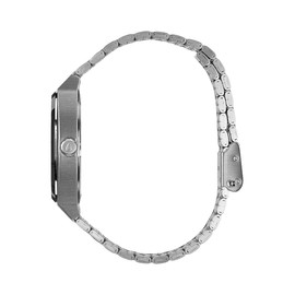 Nixon Time Teller All Silver Women’s Watch (37mm. All Silver Face & Metal Band)