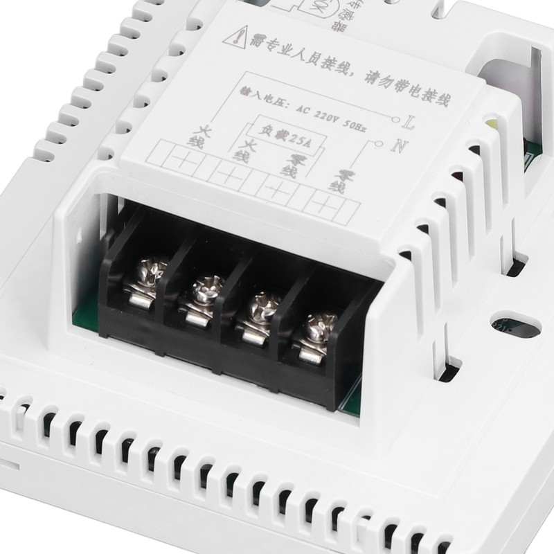 Household Thermostat Electric Heating Thermostat Intelligent Temperature Control Panel AC220V
