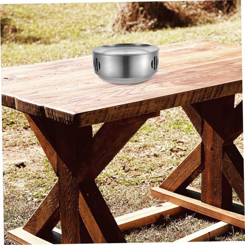 Gatuida Alcohol Stove Rack for Camping Metal Alcohol Stove for