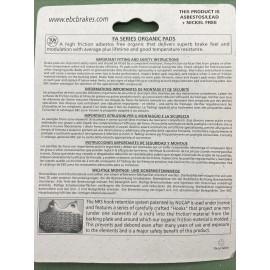 EBC NEW EBC FA29 High Performance Motorcycle Brake Pads HONDA