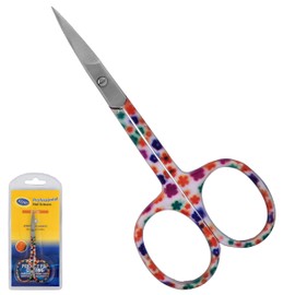 Nail Scissors, Professional Cuticle Scissors, Extra Strong Curved Manicure Scissors Clippers Eyebrow Care Cuticle Beard Trimming Hair