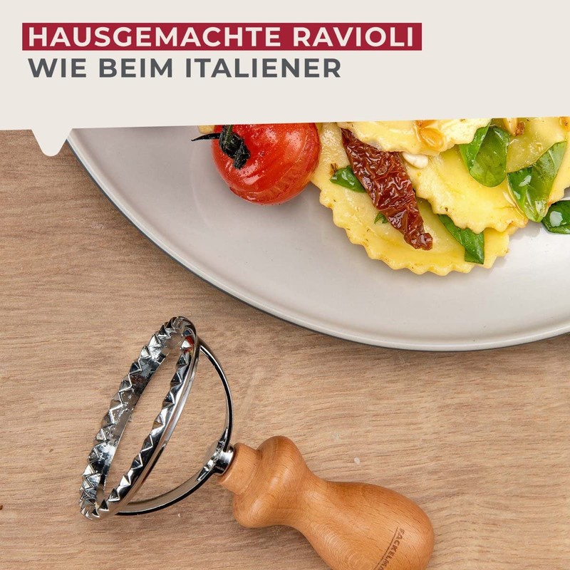 FACKELMANN 31115 Ravioli Cookie Cutter, Functional Part: Zinc Alloy