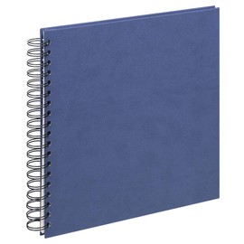 walther Design Photo Album Dark Blue 26 x 26 cm Imitation Leather 6SK2626C20M