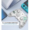 BLESSOURCE PC Controller,Bluetooth Controller with Hall Triggers,Hall Joysticks,RGB Light,for PC/Switch/iOS/Android