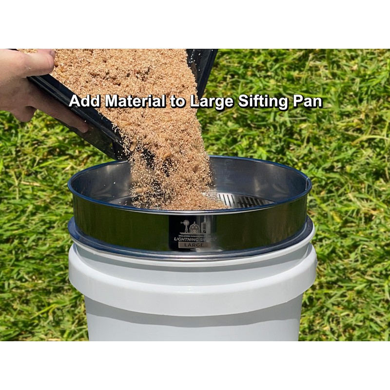 MFS' D-11 Lightning Sifter Large Mealworm Sifting Pan (2nd Gen)