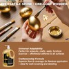 Snailmart 1/2 Gallon (67 oz) Gold Acrylic Paint Metallic，Extra-Large 2