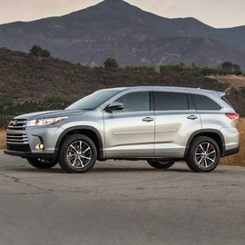 Dawn Enterprises FE2-HIGH14 Finished End Body Side Molding Compatible with Toyota Highlander - Celestial Silver Metallic (1J9)