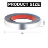 LINXIU Stainless Steel Molding Trim, Brushed Metal Trim, Peel and