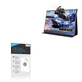 BoxWave Screen Protector Compatible with BEDAIL Gaming Portable Monitor (17.3 in) - ClearTouch Crystal (2-Pack), HD Film Skin - Shields from Scratches