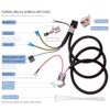 FARBIN 12V Electric Air Horn Kit for Truck, Car, SUV,