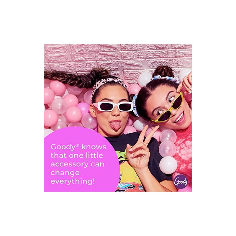 Goody Women's Colour Collection 1/4 SPH Claws, Brunette, 2 Count