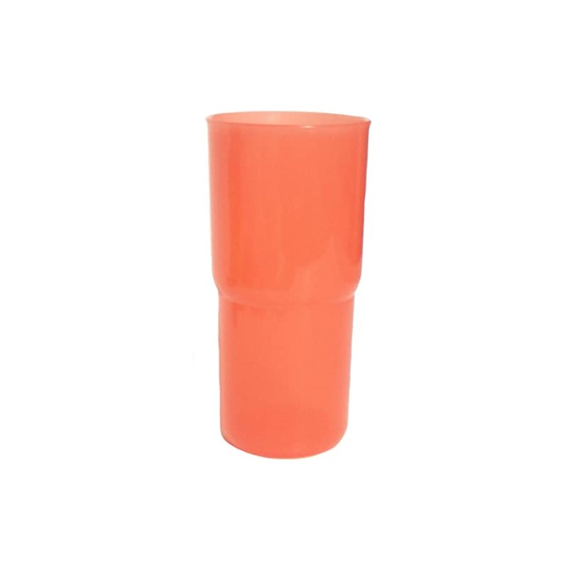 Tupperware 18 Ounce Tabletop Stacking Tumbler in Sheer Coral