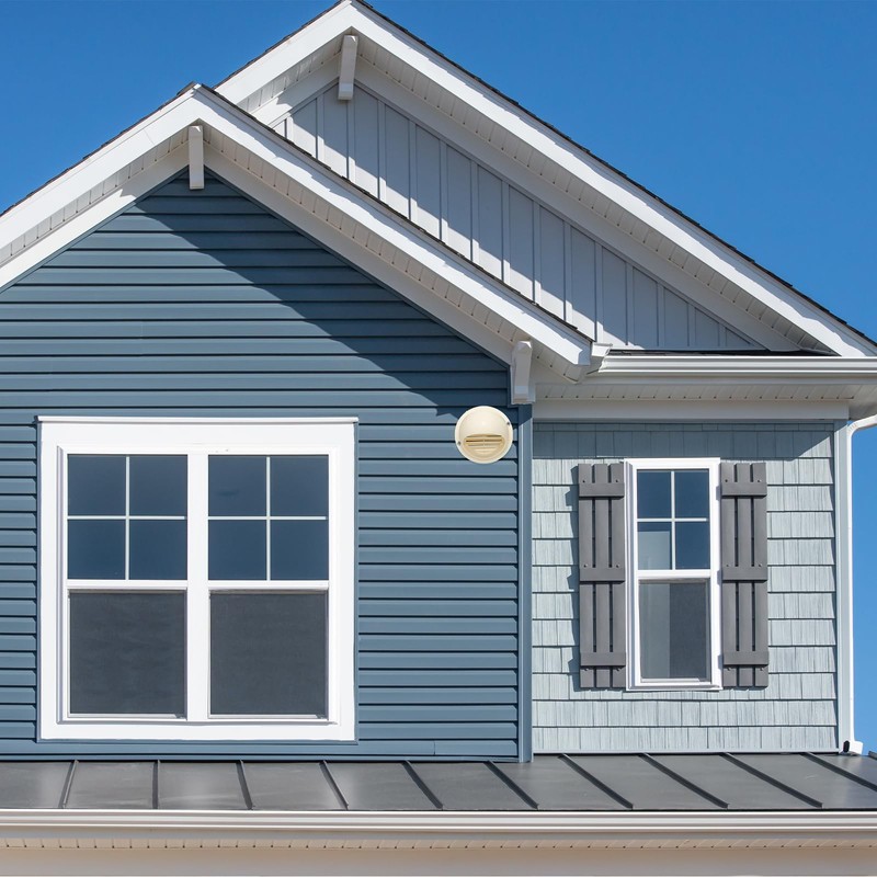 PATIKIL 7" Round Soffit Air Vents, PVC Louver Vent Cover