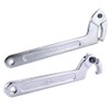 Wadoy Adjustable C Spanner Hook Wrench Chrome Vanadium 3/4-2"(19-51Mm)+2-4 3/4"(51-121Mm)