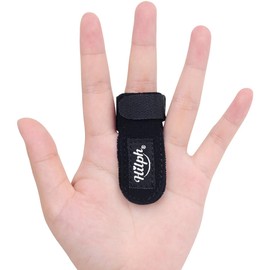 Hilph Trigger Finger Splint, Finger splints for Thumb, Index, Middle, Ring and Pinky, Finger Support Brace for Tendonitis, Stiffness, Curved, Bent, Fit for Left Or Right Hand, 1 Pair (Short Version)