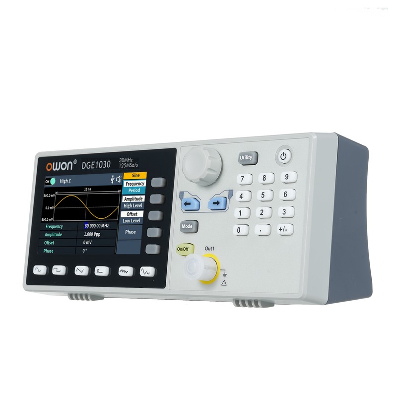 OWON DGE1030 30MHz 125MSa/s Arbitrary Waveform Generator Single Channel 1CH
