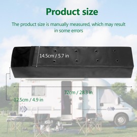Tow Bar Cover for BX88309 Avail, Ascent, Apollo Models (Black)