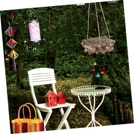 BESPORTBLE Outdoor Birds Nest Decor Unique Woven Ornament for Garden and Balcony Creative Natural Bird Nest Hanging Decoration for Home and Outdoor Spaces