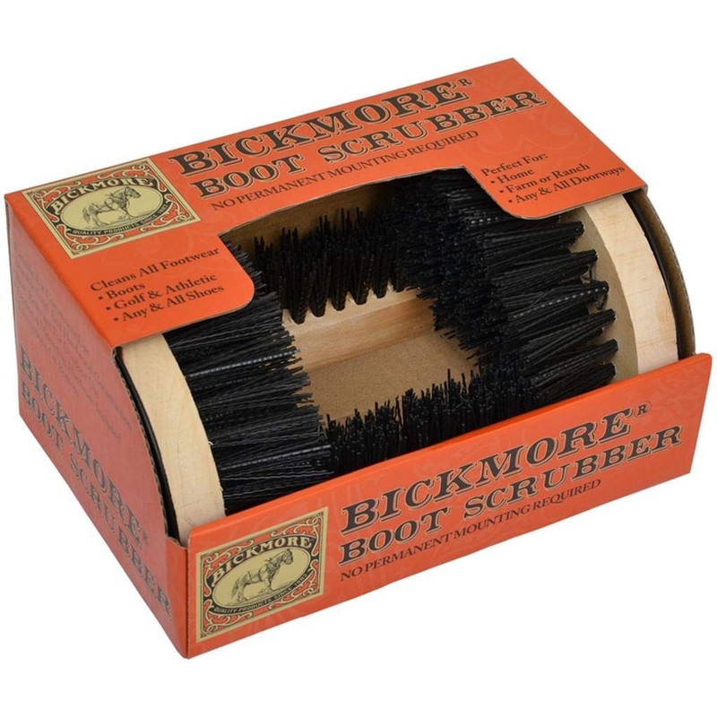 Bickmore Boot Scrubber - Shoe Brush Scraper & Footwear Cleaner