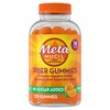Metamucil Fiber Gummies for Adults, No Sugar Added Orange Flavor,