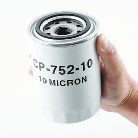 ‎Hydraulic Oil Filter - 10 Micron Return Line Filter, 20 GPM High Flow, 200 PSI Max Pressure, 1"-12 UNF Thread,Compatible with Log Splitters & Mini Excavators - Replaces 221006, CP-752-10,723-0405