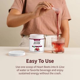 Supplements 2 Pcs Nitric Oxide Beet Root Organic Powder, Heart & Blood Pressure- Supplements