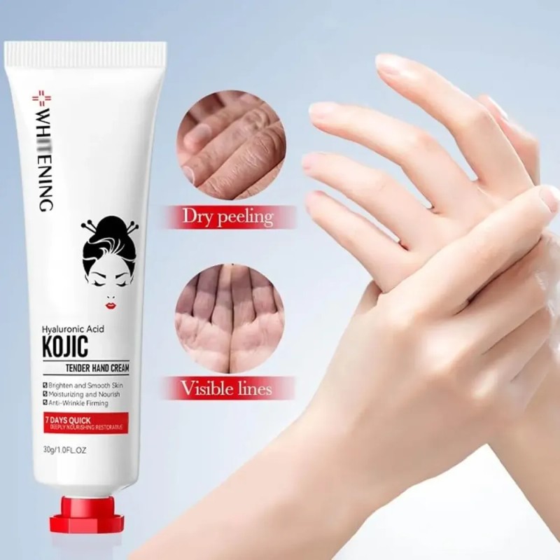 Set Kojic 2026 - Crema Manos Y Facial Nutritiva