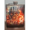 Iron Maiden: Collage #2 custom made 8 oz flask NEW