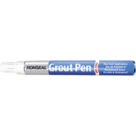 Ronseal GPBWH15 15ml One Coatgrout Pen - Brilliant White