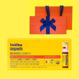I'm Vita 아임비타 멀티 비타민 샷 종근당 액상 아이엠 아엠 비타 선물 졸업 입학 이뮨플러스 7일+쇼핑백C