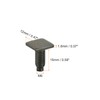 sourcing map Square Head Bolt, 10pcs M6x15mm Fully Thread Carbon