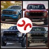 Front Tow Hooks Covers Compatible with 2004-2024 Ford F150, Bronco