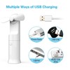 chemotex-Handheld Mini Fan, 2 IN 1 Hand Fan, USB Rechargeable