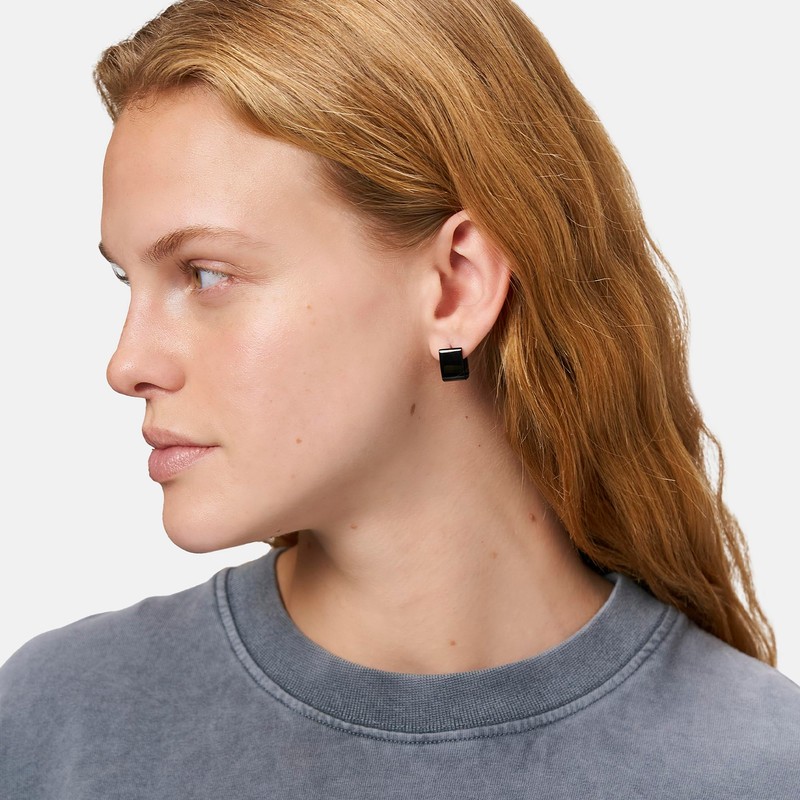Liebeskind Berlin Creole Earrings, Stainless Steel, No Gemstone