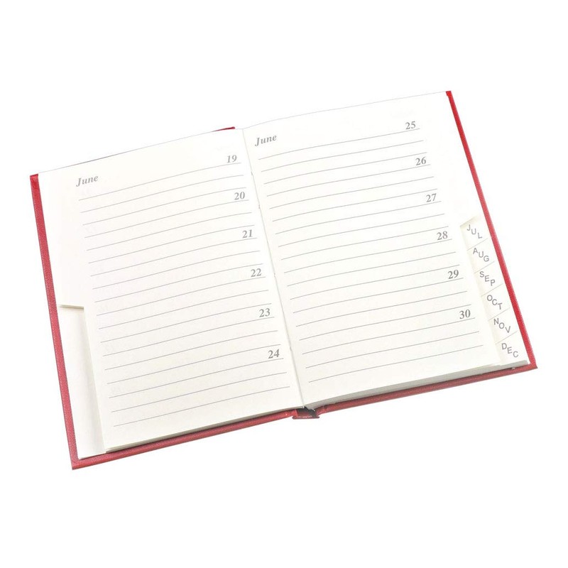 Esposti Christmas and Birthday Flip Book - Red - Ideal